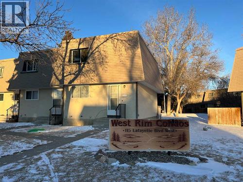 1, 115 Lafayette Boulevard W, Lethbridge, AB - Outdoor