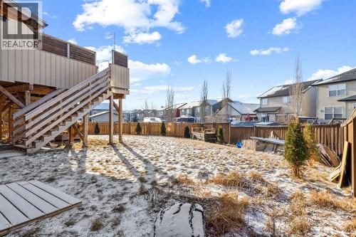 Yard - 110 Heritage Place Ne, Cochrane, AB - Outdoor