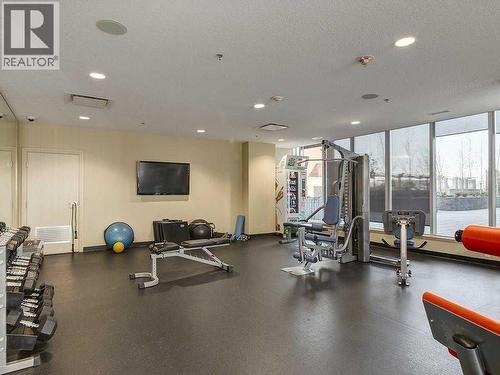 2804, 1320 1 Street Se, Calgary, AB - Indoor Photo Showing Gym Room