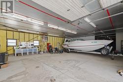 Insulated Heated side is about half the shop - 