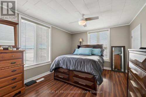 Main Floor Bedroom 1 - 20385 Port Road, Chatham-Kent (Raleigh), ON - Indoor Photo Showing Bedroom