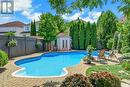 Backyard Oasis - 3 Fanterra Way, Ottawa, ON  - Outdoor With In Ground Pool With Deck Patio Veranda With Backyard 