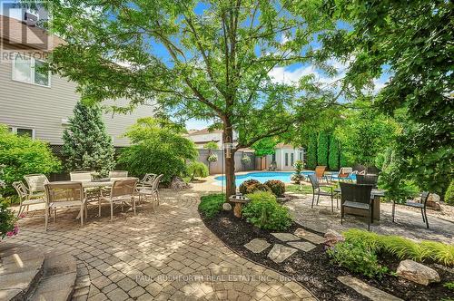 Backyard Oasis - 3 Fanterra Way, Ottawa, ON - Outdoor With In Ground Pool With Deck Patio Veranda