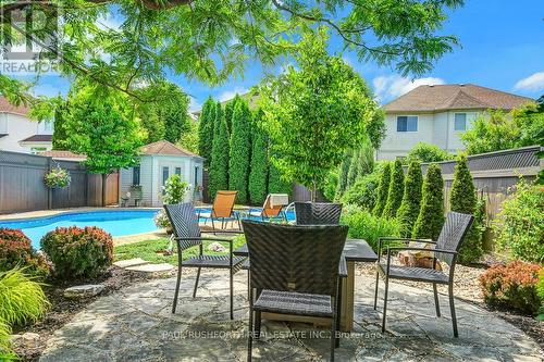 Backyard Oasis - 3 Fanterra Way, Ottawa, ON - Outdoor With In Ground Pool With Deck Patio Veranda