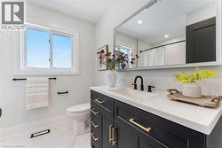 Bright & modern full bath with linen closet - 