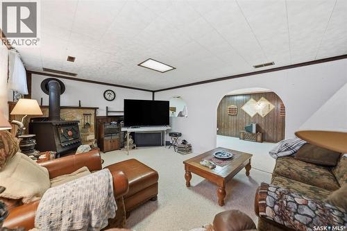164 Sylvite Crescent, Allan, SK - Indoor Photo Showing Living Room With Fireplace