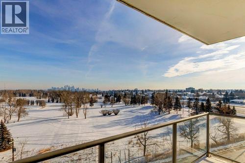 Views of the Shaganappi golf course & downtown - 602, 99 Spruce Place Sw, Calgary, AB - Outdoor With View