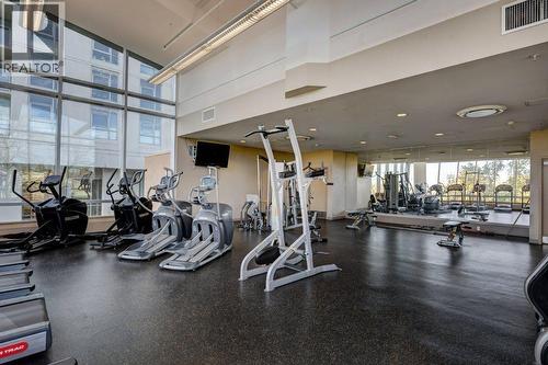 602, 99 Spruce Place Sw, Calgary, AB - Indoor Photo Showing Gym Room