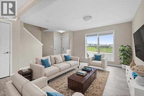 44 Howse Drive Ne, Calgary, AB - Indoor Photo Showing Living Room