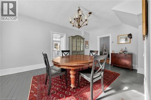 1631 River Road, Cayuga, ON - Indoor Photo Showing Dining Room