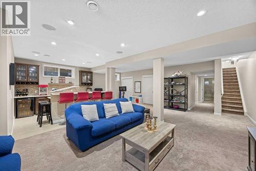 202 Royal Oak Heath Nw, Calgary, AB - Indoor Photo Showing Living Room