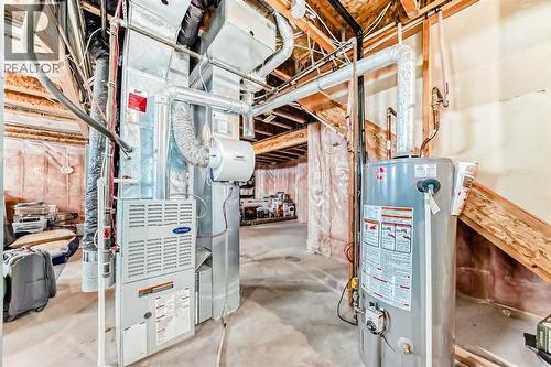 417 Hope Bay, Rural Rocky View County, AB - Indoor Photo Showing Basement