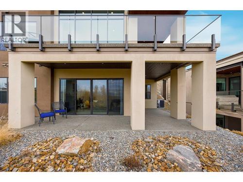 Walk out basement covered patio - 468 Sparrow Hawk Court, Kelowna, BC - Outdoor With Exterior