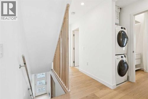 205, 116 7A Street Ne, Calgary, AB - Indoor Photo Showing Laundry Room