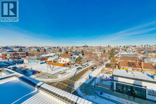 Rooftop patio - 205, 116 7A Street Ne, Calgary, AB - Outdoor With View