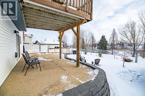 82 Westglen Boulevard, Blackfalds, AB - Outdoor With Deck Patio Veranda