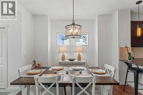 333 Mahogany Boulevard Se, Calgary, AB - Indoor Photo Showing Dining Room