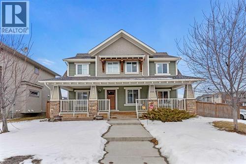 333 Mahogany Boulevard Se, Calgary, AB - Outdoor With Deck Patio Veranda