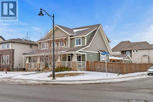 333 Mahogany Boulevard Se, Calgary, AB - Outdoor With Deck Patio Veranda