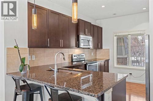333 Mahogany Boulevard Se, Calgary, AB - Indoor Photo Showing Kitchen With Stainless Steel Kitchen With Upgraded Kitchen