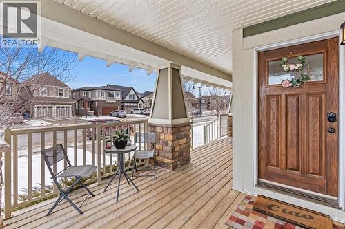 333 Mahogany Boulevard Se, Calgary, AB - Outdoor With Deck Patio Veranda With Exterior