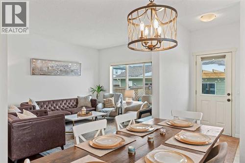 333 Mahogany Boulevard Se, Calgary, AB - Indoor Photo Showing Dining Room