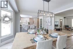 Dining space with baseboards - 