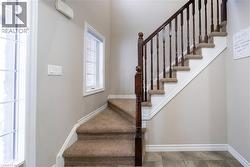 Stairway with baseboards - 