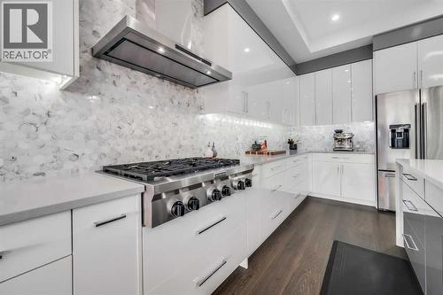 2415 25 Avenue Nw, Calgary, AB - Indoor Photo Showing Kitchen With Upgraded Kitchen