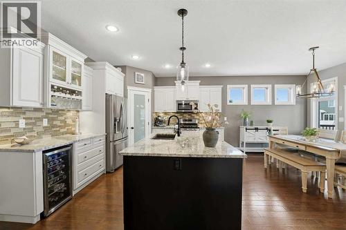 30 Van Horn Close, Red Deer, AB - Indoor Photo Showing Kitchen With Upgraded Kitchen