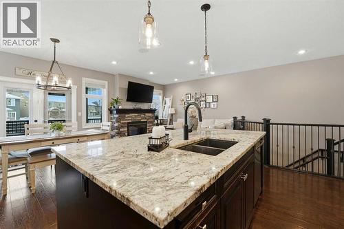 30 Van Horn Close, Red Deer, AB - Indoor Photo Showing Kitchen With Double Sink