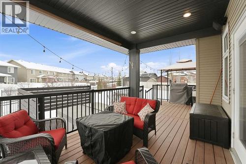 30 Van Horn Close, Red Deer, AB - Outdoor With Deck Patio Veranda With Exterior