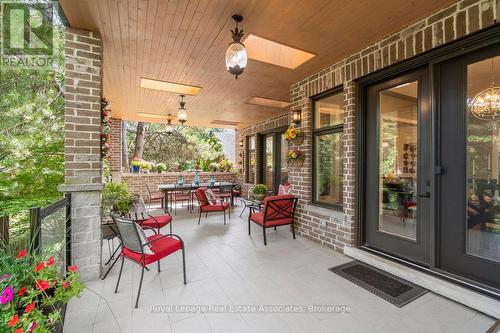 Patio - 1285 Mineola Gardens, Mississauga, ON - Outdoor With Deck Patio Veranda With Exterior