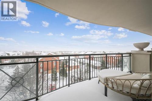 2325 Central Park Drive Unit# 507, Oakville, ON - Outdoor With Balcony With Exterior