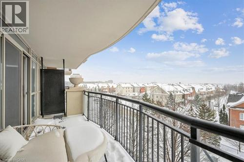 2325 Central Park Drive Unit# 507, Oakville, ON - Outdoor With Balcony With View With Exterior