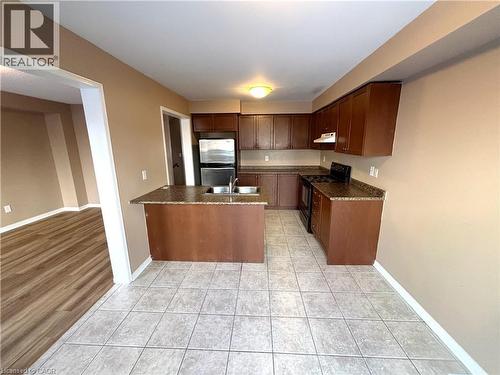 3319 Mikalda Road, Burlington, ON - Indoor Photo Showing Kitchen With Double Sink