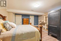 Large bedroom in the basement with walk in closet - 