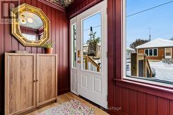 Replaced front door and side light - 