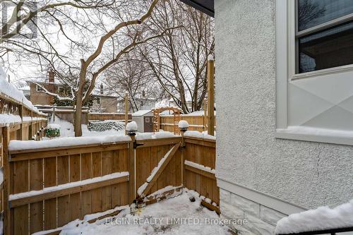 Backyard with dog courtyard in forefront - 84 Pleasant Avenue, St. Catharines (Downtown), ON - Outdoor