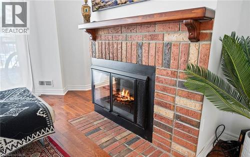 2110 Cleaver Avenue Unit# 242, Burlington, ON - Indoor With Fireplace