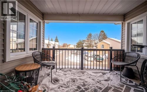 2110 Cleaver Avenue Unit# 242, Burlington, ON - Outdoor With Deck Patio Veranda With Exterior