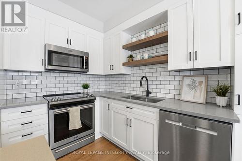 52 Hackamore Crescent, Ottawa, ON - Indoor Photo Showing Kitchen With Stainless Steel Kitchen With Double Sink With Upgraded Kitchen