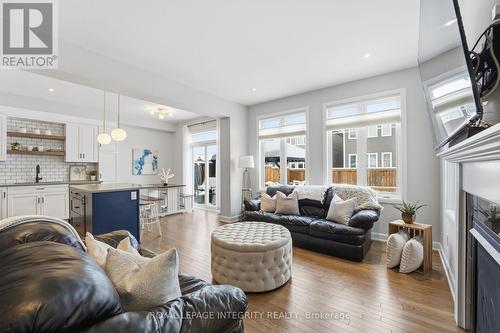 52 Hackamore Crescent, Ottawa, ON - Indoor Photo Showing Living Room With Fireplace