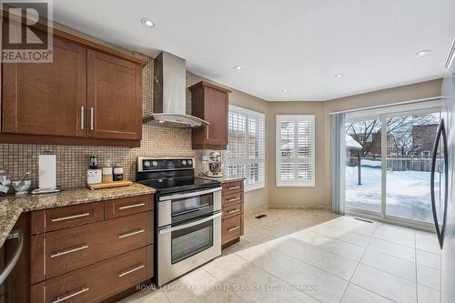 Gourmet Kitchen Offers Stainless Steel Appliances - 236 O'Donoghue Avenue, Oakville, ON - Indoor Photo Showing Kitchen With Upgraded Kitchen