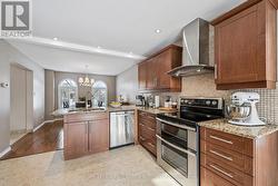 Open Concept Gourmet Kitchen and Breakfast Area - 