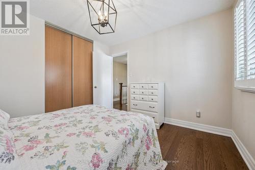 Fourth Bedroom with Hardwood Flooring - 236 O'Donoghue Avenue, Oakville, ON - Indoor Photo Showing Bedroom