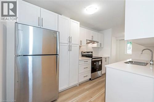 88 Tunbridge Crescent Unit# 49, Hamilton, ON - Indoor Photo Showing Kitchen With Stainless Steel Kitchen With Double Sink