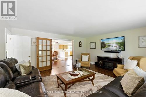 843 County 35 Road, Trent Hills, ON - Indoor Photo Showing Living Room With Fireplace