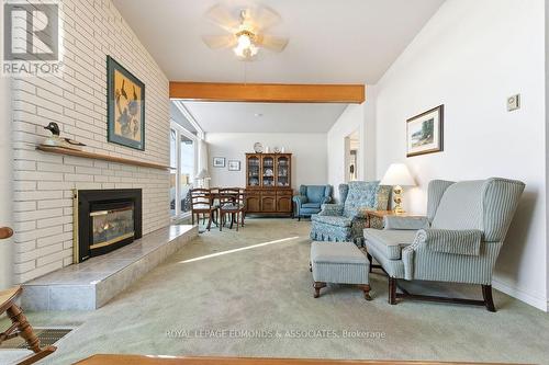 528 Irving Street, Pembroke, ON - Indoor Photo Showing Living Room With Fireplace