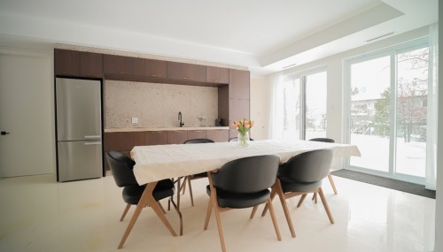 Kitchen - 17 Av. Léonie, Saint-Sauveur, QC - Indoor Photo Showing Other Room